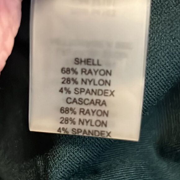 Vince Camuto Forrest Green Sheath Dress - Size 12 - Picture 11 of 14